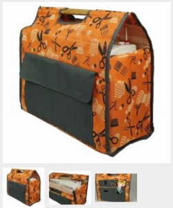 Nähmaschinentasche orange